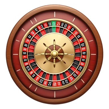 roulette wheel sticker