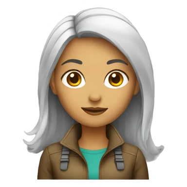 female designer sticker