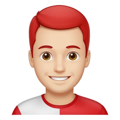 polish man with poland flag sticker