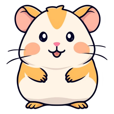 Hamster Emoji sticker