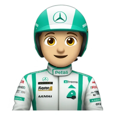 Mercedes Petronas Formula One sticker