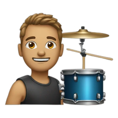 drumer software engineer sticker