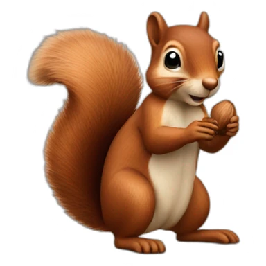 squirrel nuts sticker