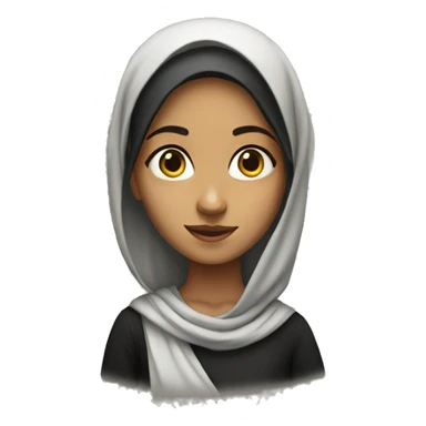 Palestinian girl sticker