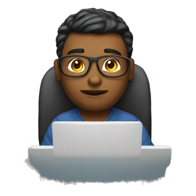 software developer writing code sticker