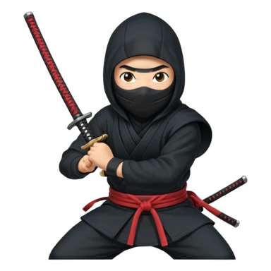 Ninja 18. Století  sticker