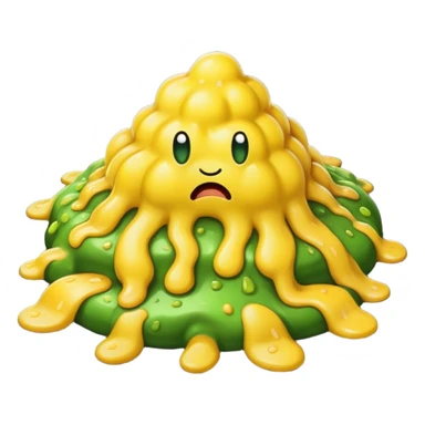 Vomiting on the asphalt sticker