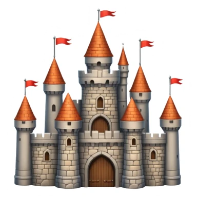 Un castello sticker