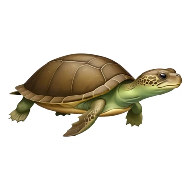 Soft shell turtle emoji  sticker