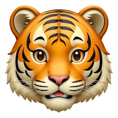 tiger face Kappa meme with sarcastic smirk for Twitch emote sticker