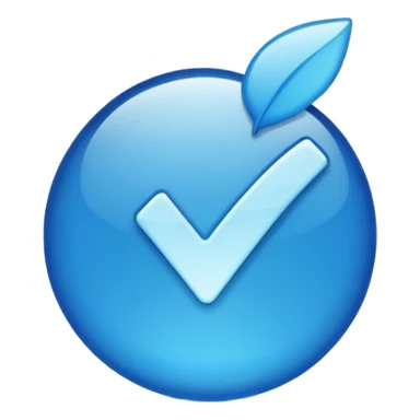 Create a instagram verified blue tick sticker