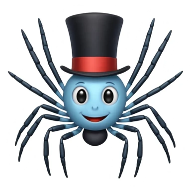 itsy bitsy spider Nursery Rhyme Character sticker
