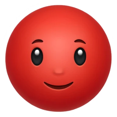 red ballin thing sticker