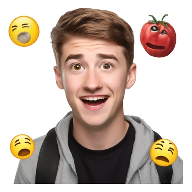 mrbeast in real life sticker