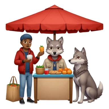  -night-market-vendor-wolf and back vendor sticker