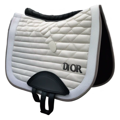 Dior saddle pad dressage  sticker