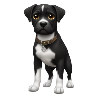 Petit brabancon black  sticker