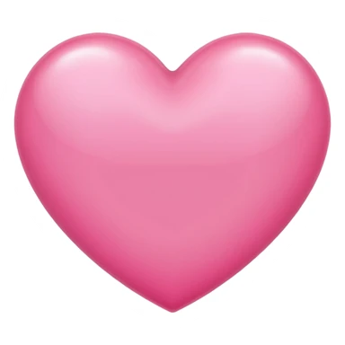 Pink beautiful shining heart  sticker