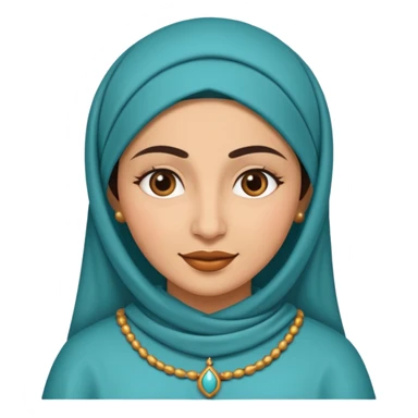 moroccan woman sticker