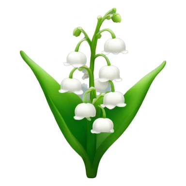 lily of valley sticker