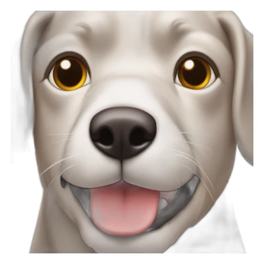 Araignée mi chien rouge sticker