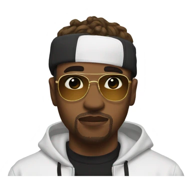 rap aesthetic sticker