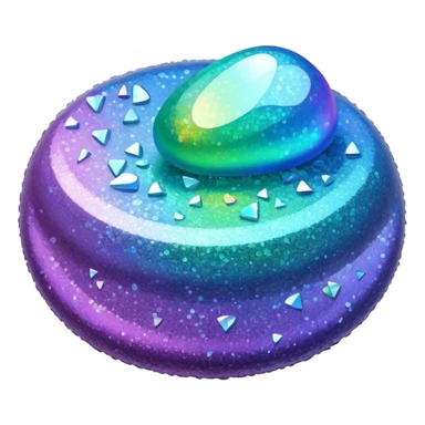 glitter nasty sticker