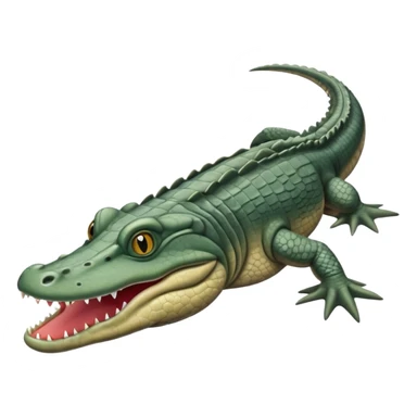 Tiktaalik Roseau-a fish that looks like a crocodile sticker