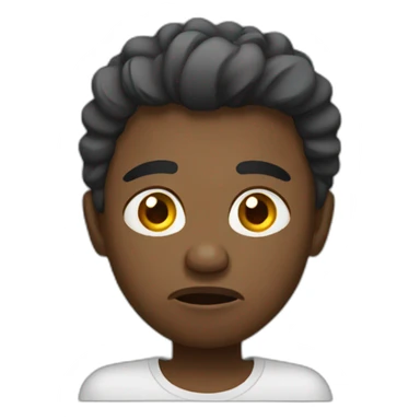 Frustrated Nigerian sticker