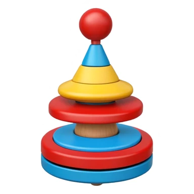 toy spinning top sticker