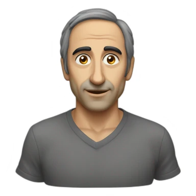 zemmour qui boit de la bierre sticker