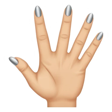 starke metal hand daumen zeigefinger und kleiner finger gestreckt, mittelfinger und ringfinger geballt sticker