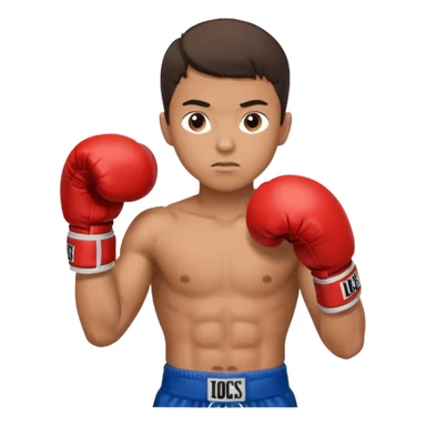 young boy professional boxer sticker