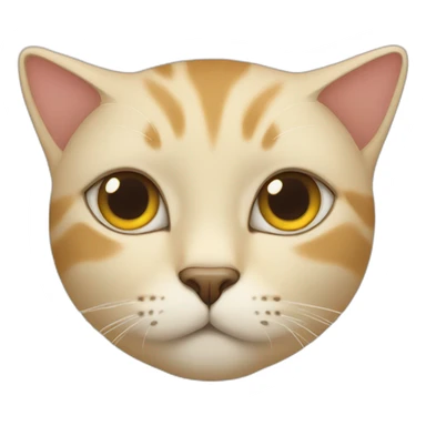 cat absence of mind sticker