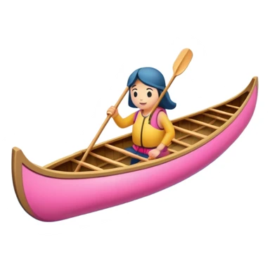 lungs flowing in a canoe sticker