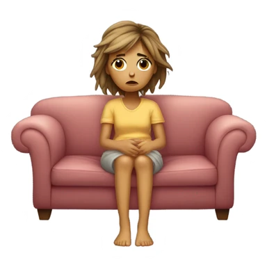 Girl crashing out over her ex sticker