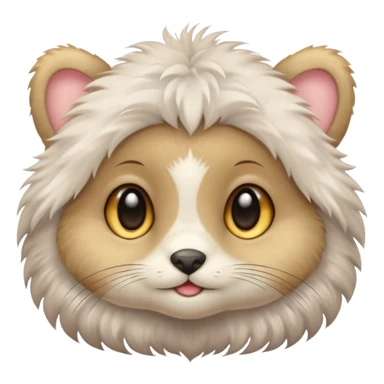 a baby animal sticker