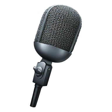 Podcast microphone sticker