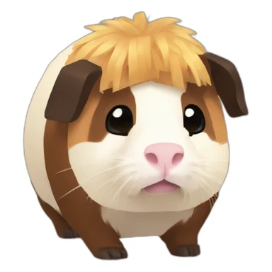 guinea pig Minecraft sticker