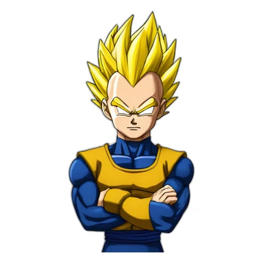 super sayian rose vegeta sticker