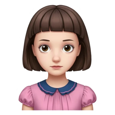 Eleven stranger things  realistic sticker
