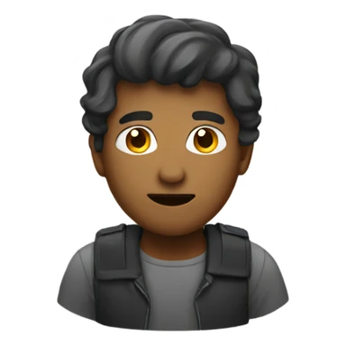 Looking to the left sticker