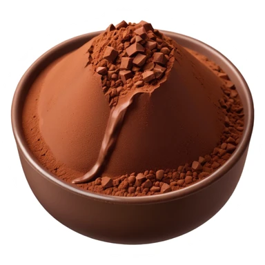 chocolate protein powder sticker