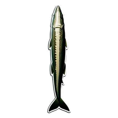 Lake sturgeon sticker