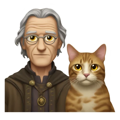 argus filch with cat sticker