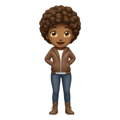 Milly Boby Brown sticker