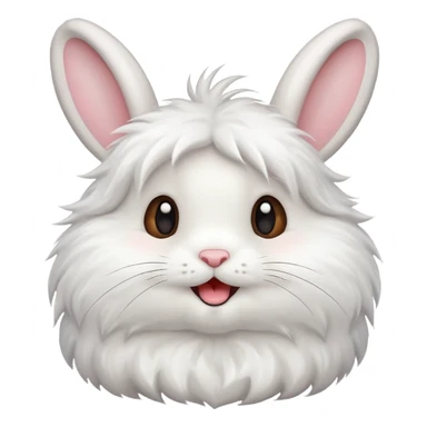 a cute rabbit says "Great!" sticker