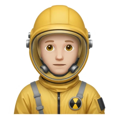 chernobyl man dieing emoji sticker
