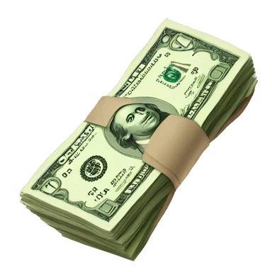 a wad of money



 sticker