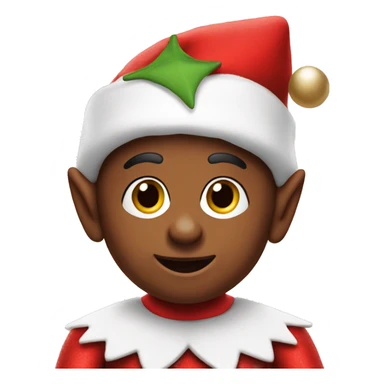 Elf on the shelf sticker